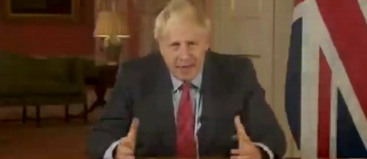 Boris Johnson explain why (swedish) strategy of herd immunity do not work
