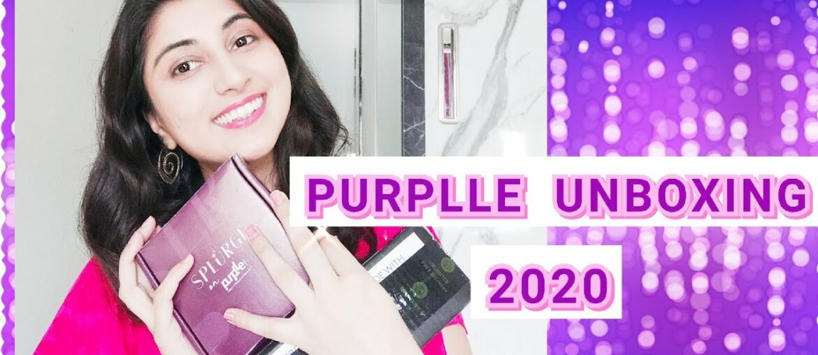 PURPLLE UNBOXING 2020|PURPLLE BEAUTY CARNIVAL|lots of festive offers#purplle#skincare#beauty#makeup