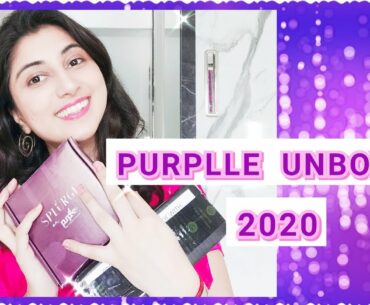 PURPLLE UNBOXING 2020|PURPLLE BEAUTY CARNIVAL|lots of festive offers#purplle#skincare#beauty#makeup