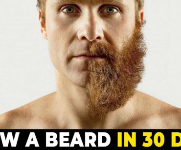 HOW TO GROW MORE FACIAL HAIR (in 30 Days) Alex Costa
