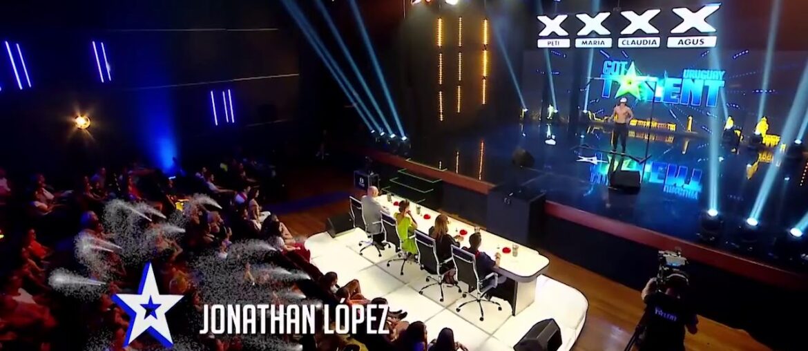 STRONG MAN on Got Talent Uruguay!! #youtube #india #google #talent #strong #love #dance #song #fit