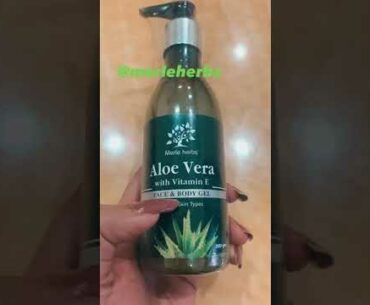 Glamourousbymehak- skin care - aloe Vera with vitamin E face n body gel