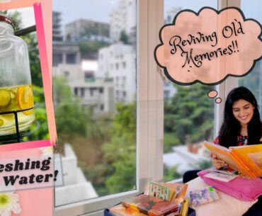 Childhood albums with sis||Detox water recipe||Mama earth vitamin - c face wash review||Ashtrixx