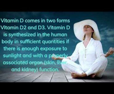 Don't take Vitamin D Supplements/Just take Sunlight