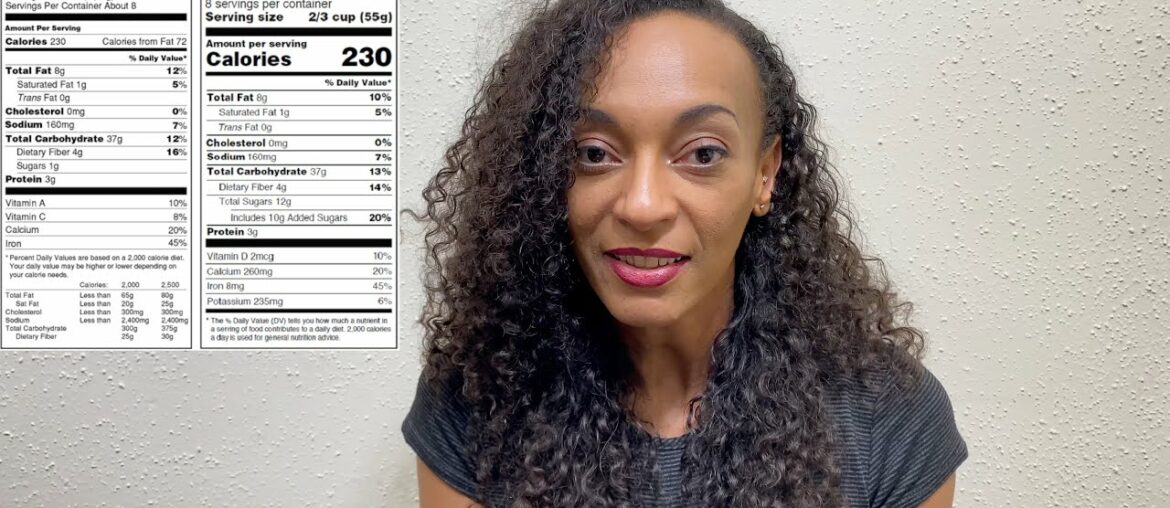 MAJOR Changes to the Nutritional Fact Panel