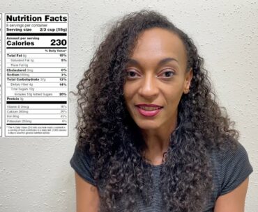 MAJOR Changes to the Nutritional Fact Panel