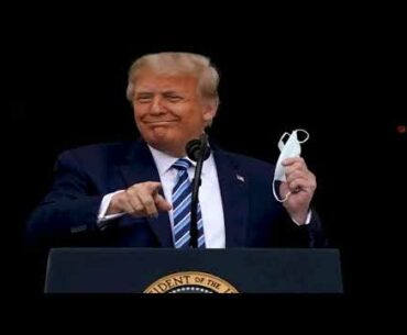 Twitter flags Trumps false claim about his COVID19 immunity Facebook does not 2020 10 11 en