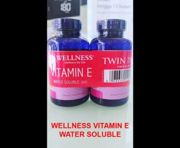 WELLNESS Vitamin E 400 I.U Water Soluble