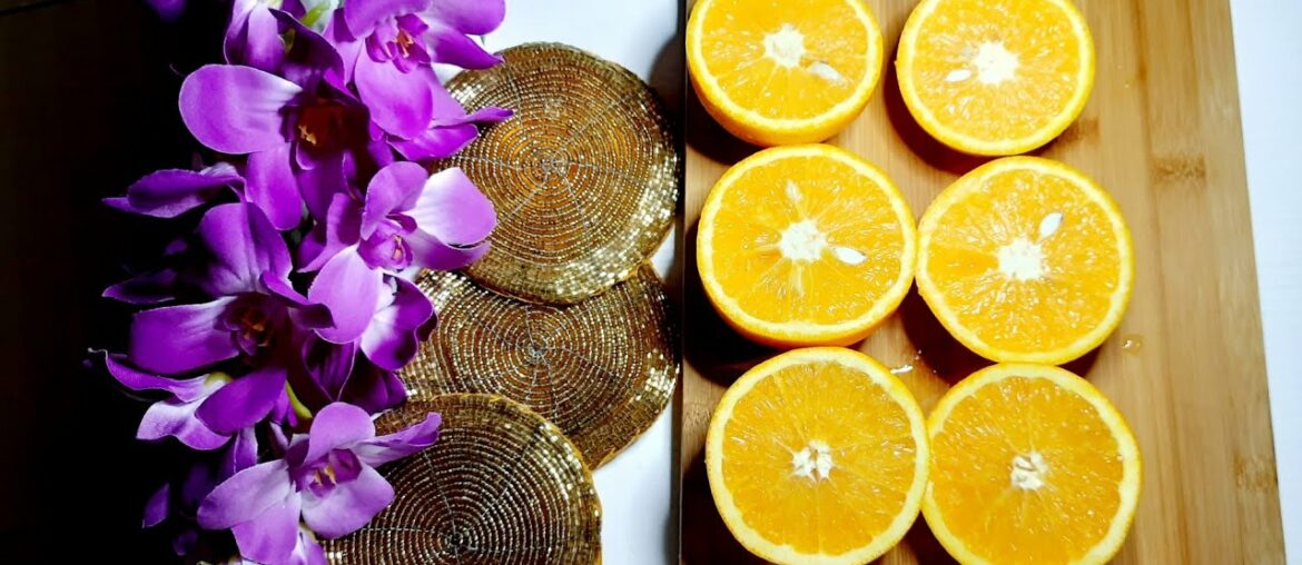 Orange popsicles/ vitamin-c popsicles/ Healthy vitamin-c  popsicles/Immune booster orange popsicles