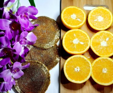 Orange popsicles/ vitamin-c popsicles/ Healthy vitamin-c  popsicles/Immune booster orange popsicles