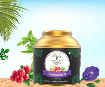 TruRadix Nutrition's Purple Cranberry Tea | UTI preventive organic | Immunity boosting | Anti-Aging