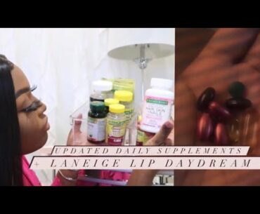 LANEIGE LIP DAYDREAM + UPDATED DAILY SUPPLEMENTS | ASIAKONTOUR