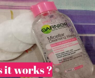Garnier Micellar Cleansing water || Garnier make up remover  review in urdu/Hindi  by HudaTalks