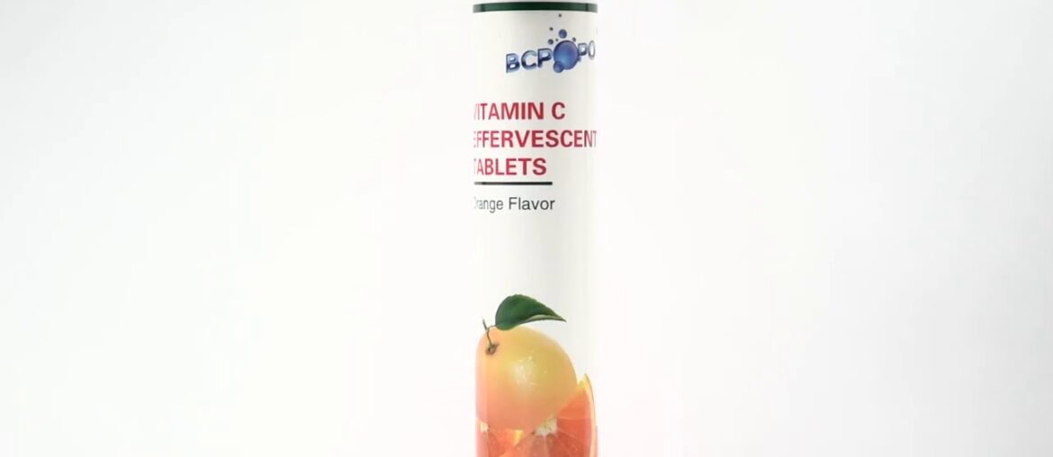 GMP Factory Health Supplement Vitamin C 1000mg Effervescent Tablet