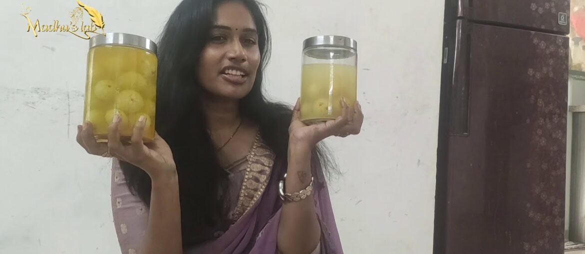 Immunity booster Recipe for vitamin C | Madhu's lab| Healthy Recipies  # vitamin c # Amla benefits