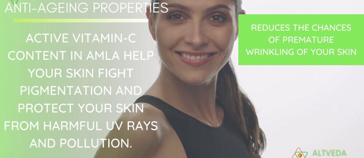 ALTVEDA ANTI-AGEING AMLA (INDIAN GOOSEBERRY) VITAMIN C SUPPLEMENT| Amla Supplements for healthy skin