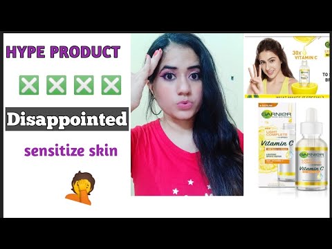 "NEW" Garnier vitamin c serum review /The Truth about Garnier vitamin c serum /UR care