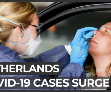 Netherlands sees a spike in COVID-19 cases
