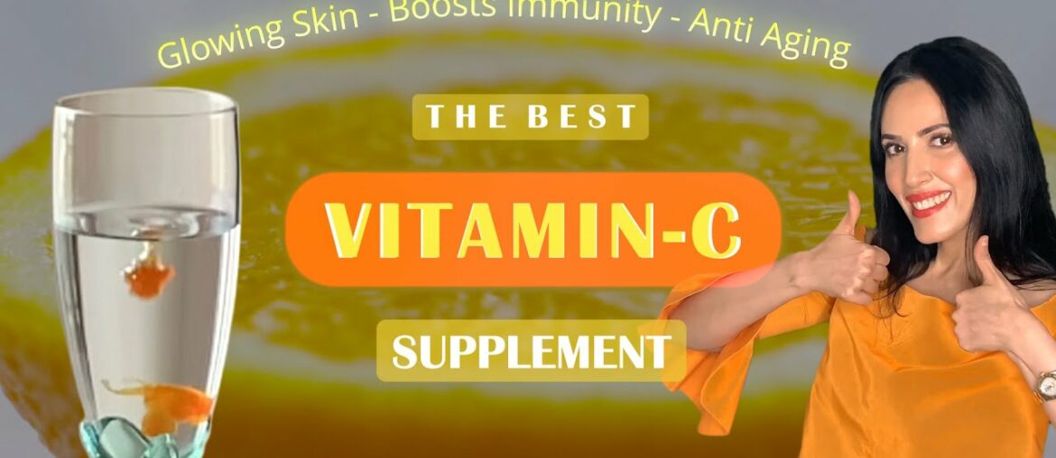 VITAMIN C BENEFITS -The best supplement for clear skin, glowing skin, collagen, immunity, anti aging