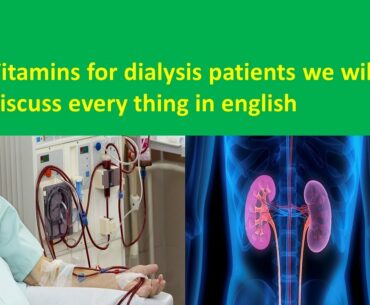#Dialysis patient#Zinc for dialysis patient#Vitamins for kidney failure patient#Dialysis patients