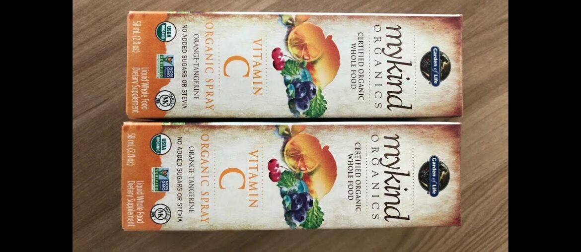 Garden of Life Vitamin C with Amla - mykind Organic Whole Food Supplement for Skin Health, Oran...