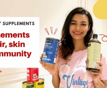 All The Supplements I Take For My Hair , Skin and IMMUNITY!
