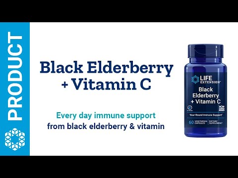 Black Elderberry + Vitamin C | Life Extension