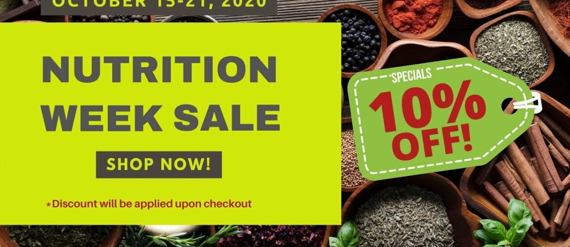 Nutrition Week Sale | VitaminsOnly