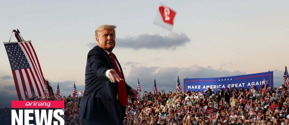 Trump campaigns in Florida after testing negative for COVID-19