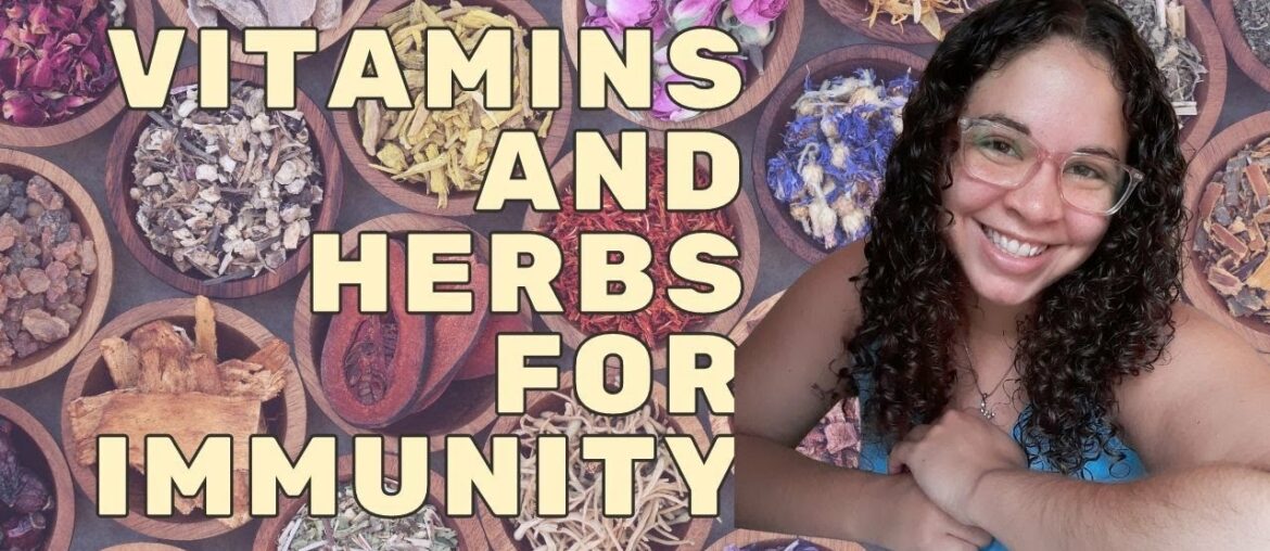 Herbal and Vitamin Immunity Boosters