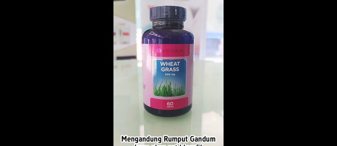 WELLNESS Wheat Grass untuk Kesehatan Jantung & Aliran Darah