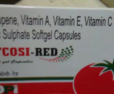 Lycosi Red Capsule, Lycopene Capsule, Vitamin A Capsule, Zinc Sulphate Softgel Capsule, Lycosi Red,