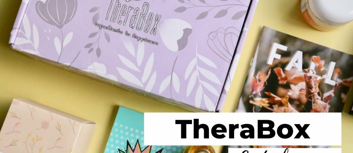 TheraBox Unboxing September 2020: Wellness Subscription Box
