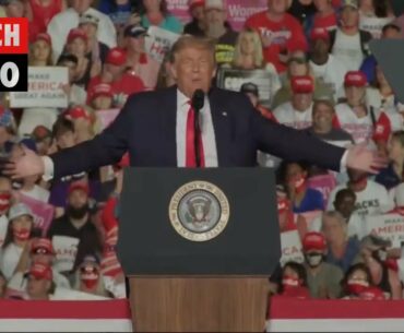 Trump says he is immune to COVID-19: ‘I’ll kiss everyone in that audience’