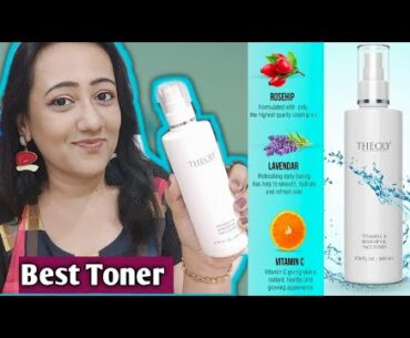 #Theoly Vitamin C Toner Mist For Face Whitening With Rosehip Oil Review- Safe For Sensitive Skin!