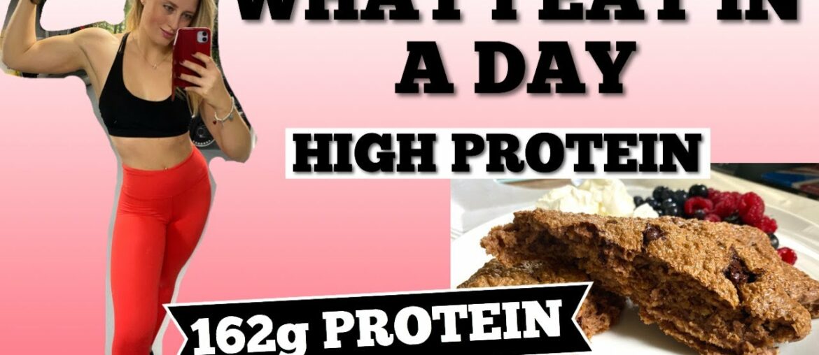 WHAT I EAT IN A DAY || HIGH PROTEIN || SHARING MY MACROS
