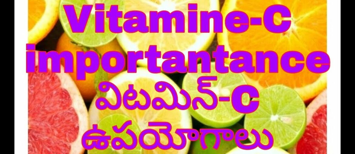 Vitamin-C importance