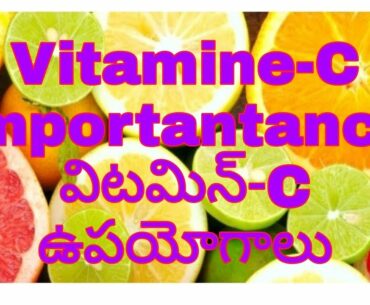 Vitamin-C importance