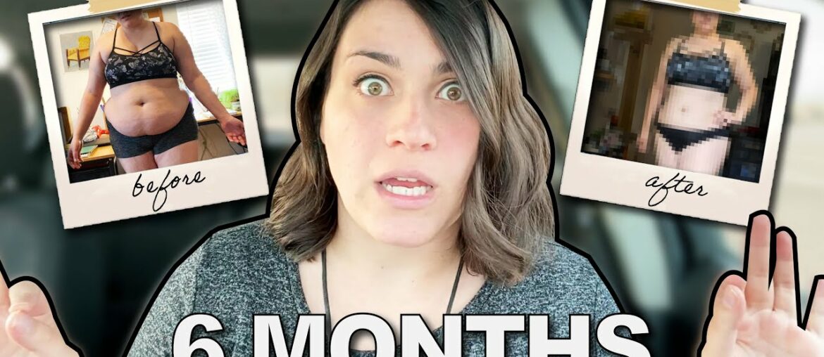 6-Month Body Transformation Update *with* BEFORE and AFTER Pictures || 100lb Weight Loss Journey