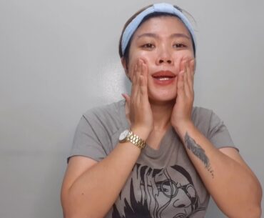 skin care routine vitamin E and soothing gel