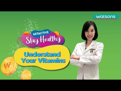 Understand Your Vitamins with #GetActiveExpert