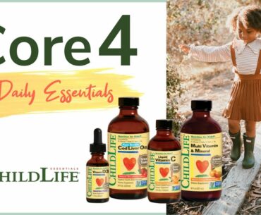 Core 4 Daily Essentials: Liquid Supplements for Children