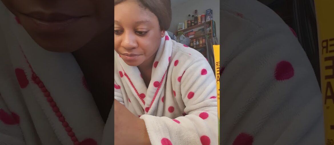 My morning routine with my nutritional drink and supplements