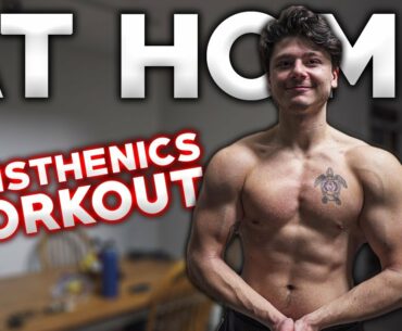 Full Body Calisthenics Workout At Home (Beginner/Intermediate)