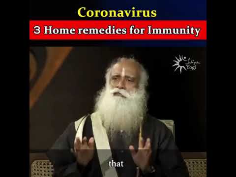 Corona Virus 3 Home Remedies For Immunity
