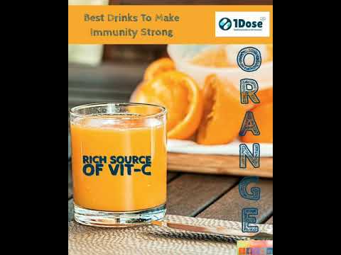 Rich Source of Vitamin-c : Orange.