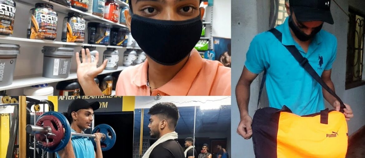 Went To Buy Supplement But Bought a New GYM Bag.