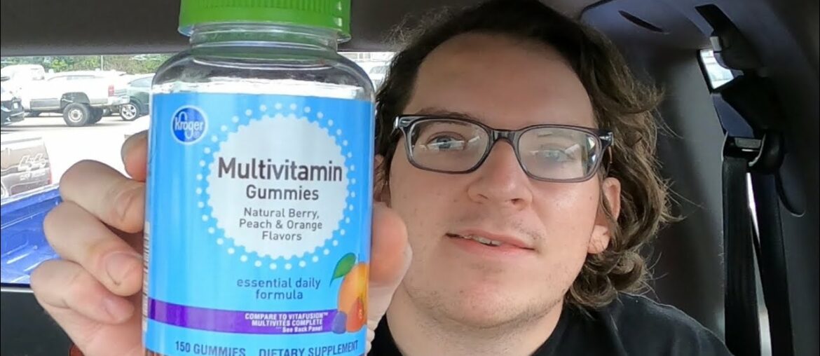 Multivitamin gummy vitamins from Kroger | review