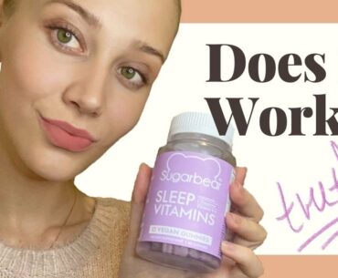 Sugarbear Sleep Vitamins Review Unboxing | Insomnia & Melatonin | Supplements | Goli & BioSchwartz