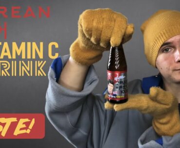 VITAMIN C SHOT? - Korean vitamin C energy beverage taste test!
